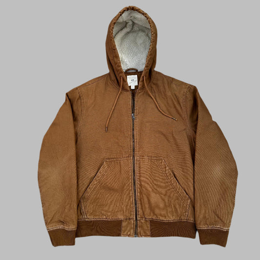 Brown Hoodie Jacket