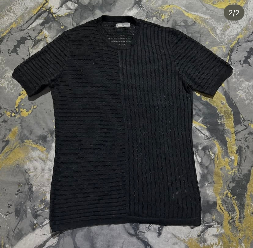 Black Knitted Roundneck