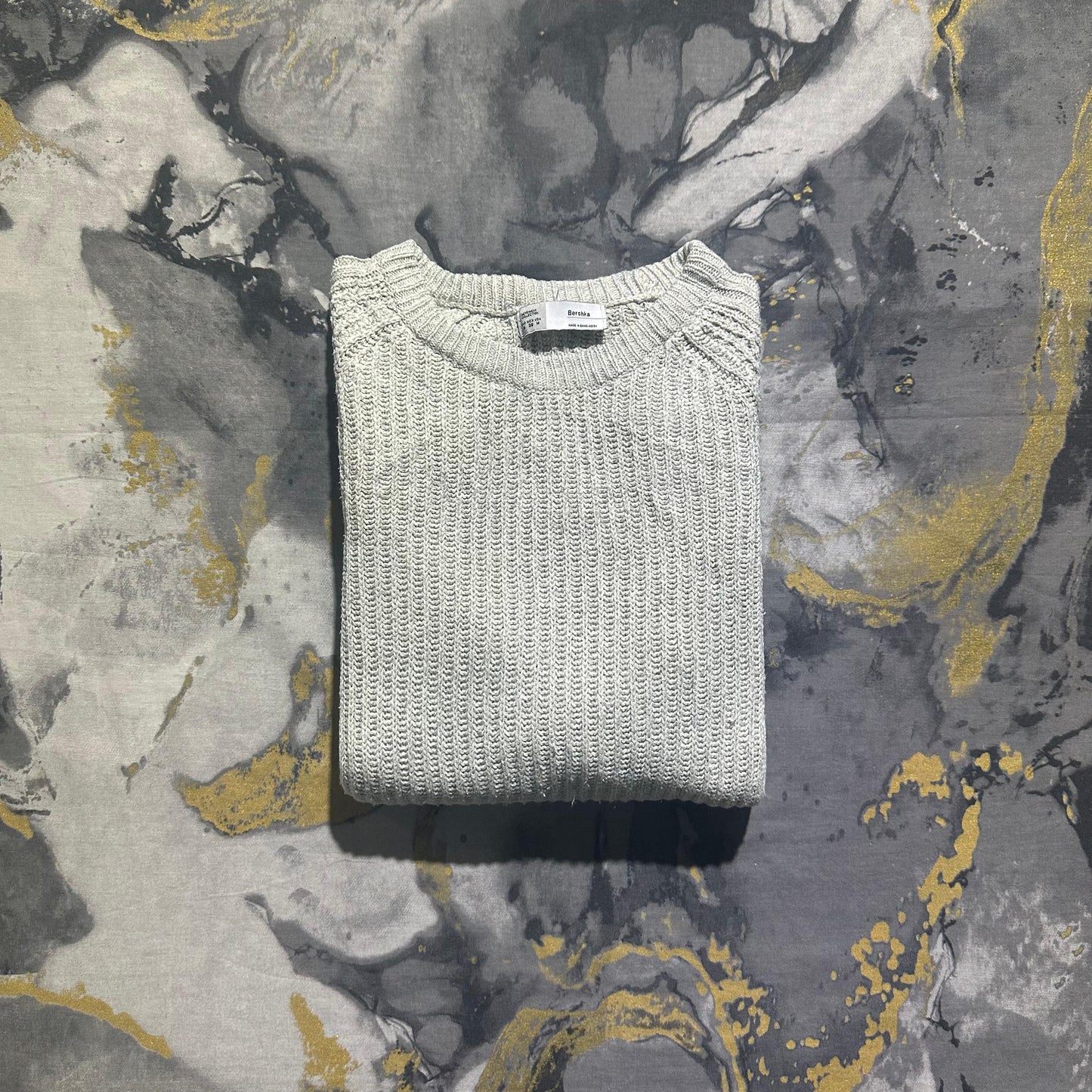 Knitted White Sweater