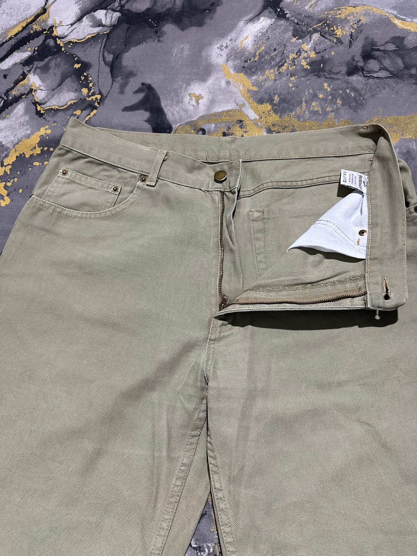 Bushman Olive Green Denim