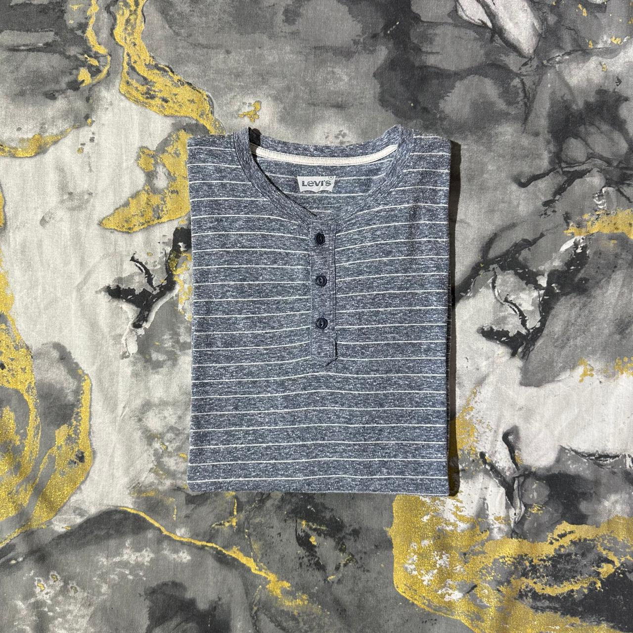 Grey Striped T-Shirt