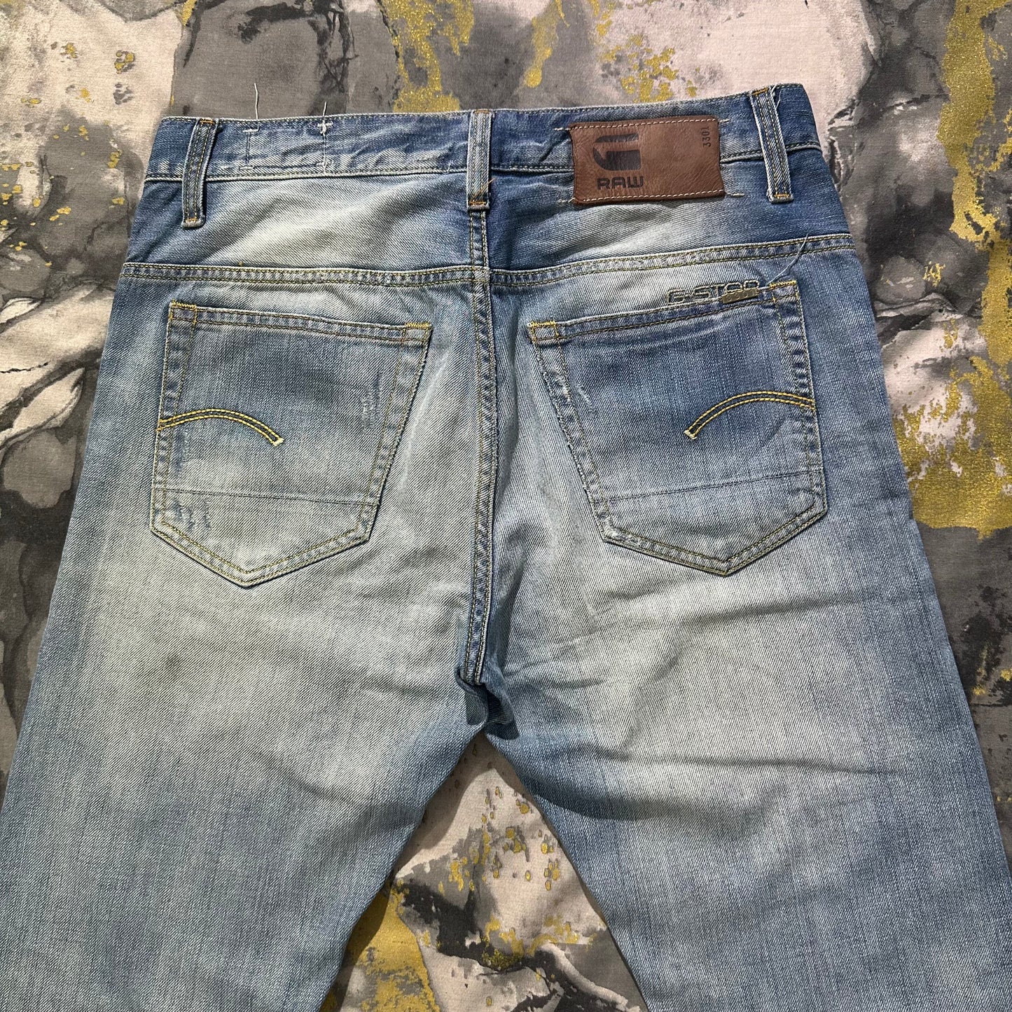 G-Star Light Blue Bootcut Denim Jeans