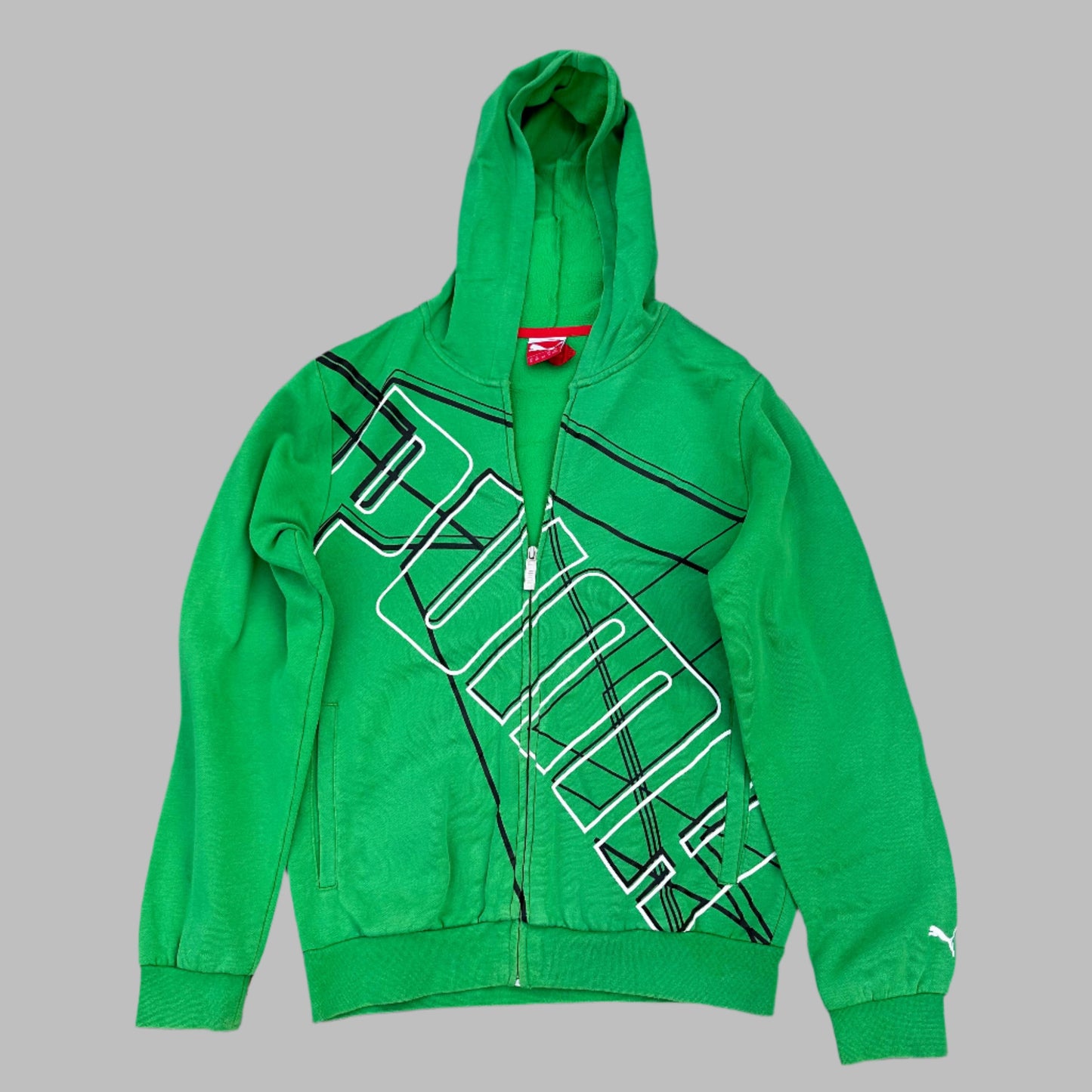 Green Sports Hoodie Jacket