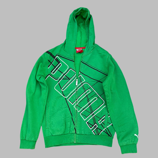 Green Sports Hoodie Jacket