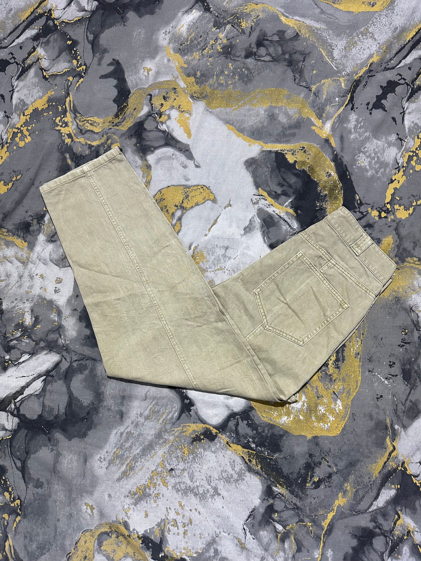 Cache Cache Light Dirty Green Jeans
