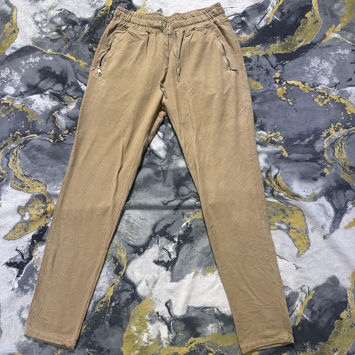 Brown Casual Pants
