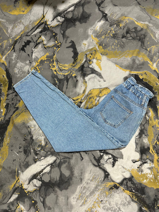 Light Blue Relaxed Tapered Fit Unisex Jeans