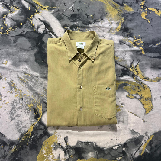 Mustard Button Down Shirt