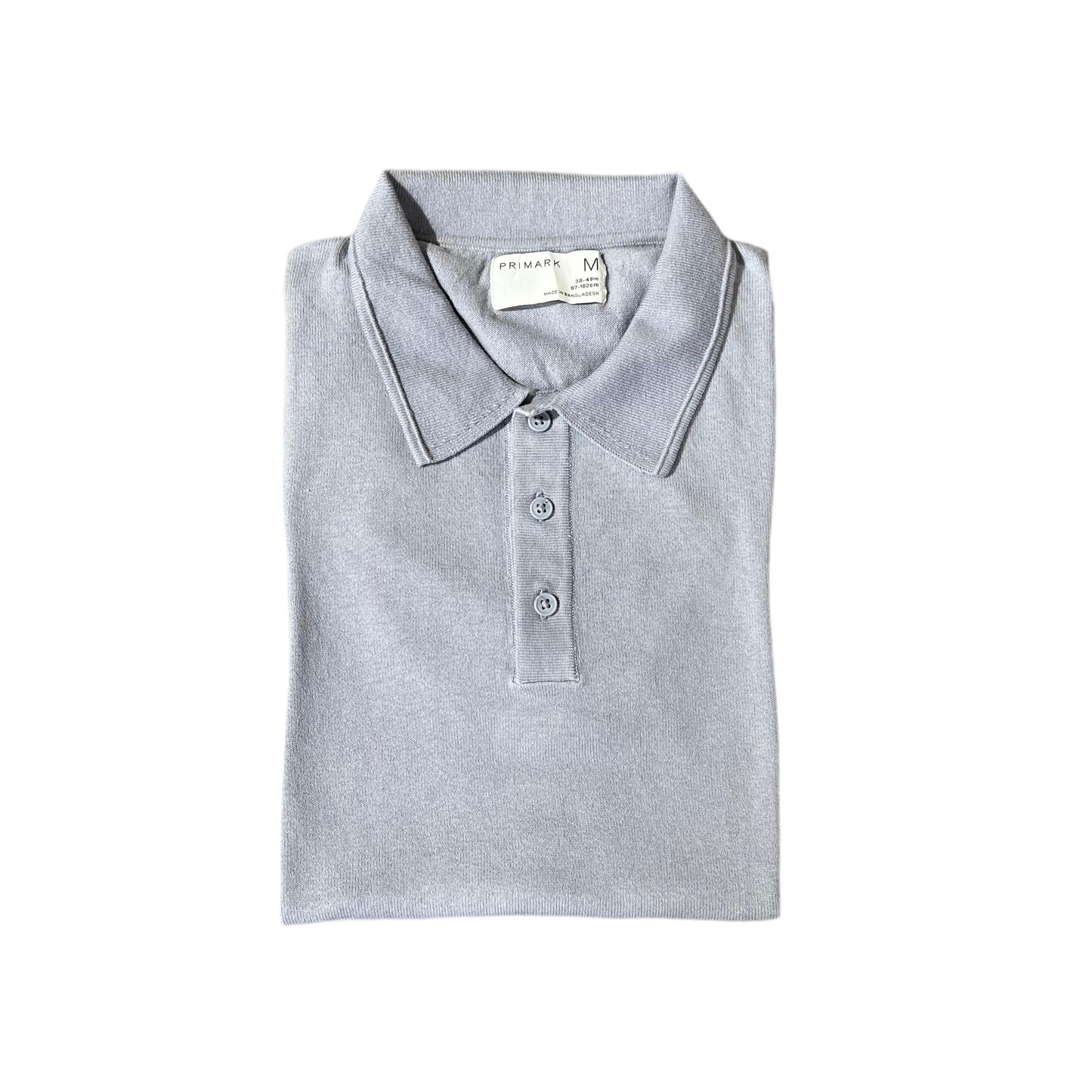 Two Toned Soft Cotton Half Sleeves Knitted Polo