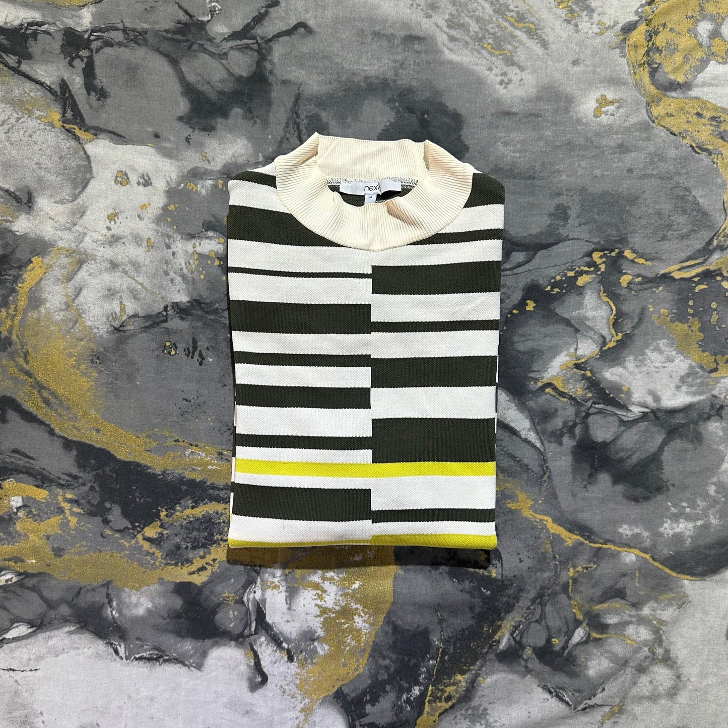 White Multi-Striped Shirt