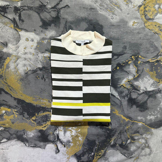 White Multi-Striped Shirt