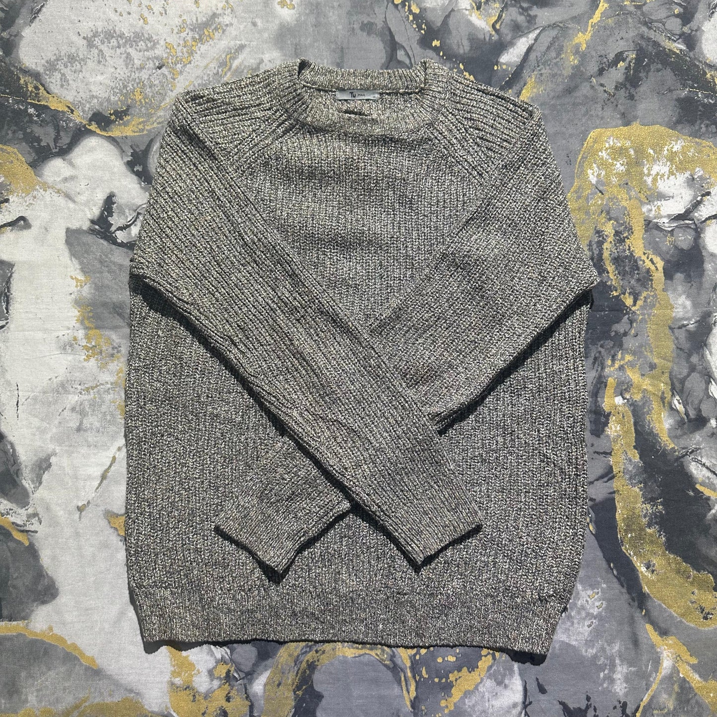 Grey Knitted Sweater