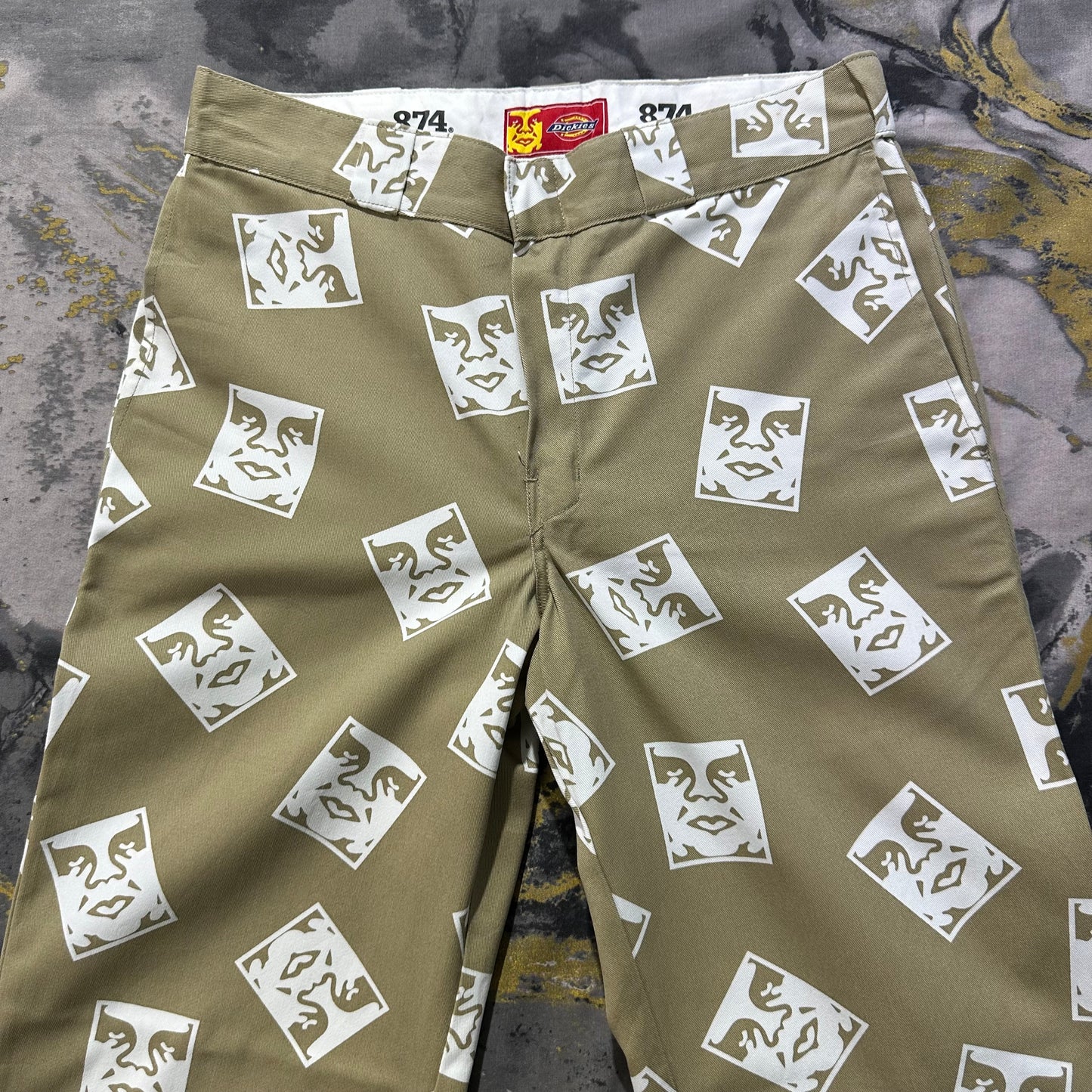 Dickies Limited Edition Face Printed Cotton Baggy Pants