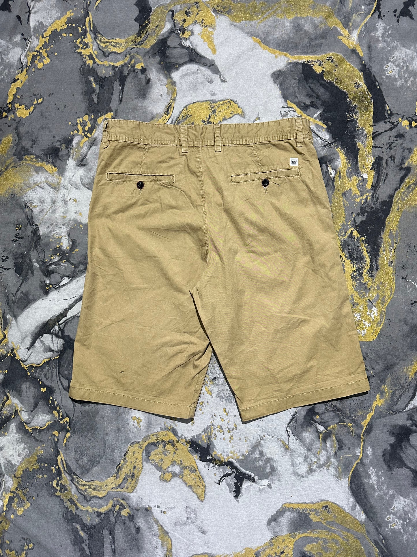 Espirit Beige Drawstring Shorts