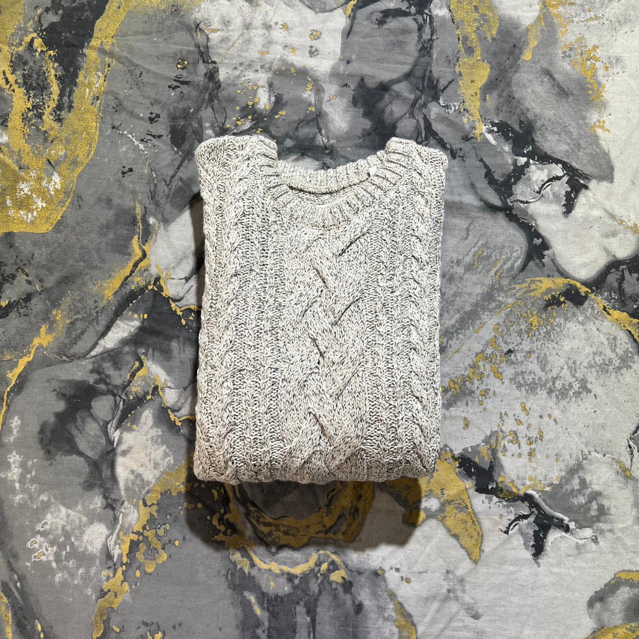 Off-White Cable Knit Sweater
