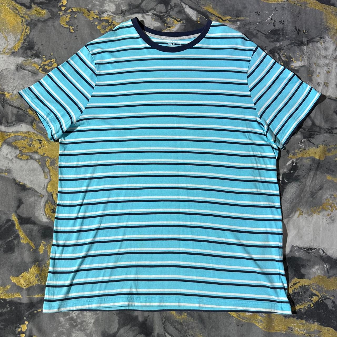 Light Blue Striped T-Shirt