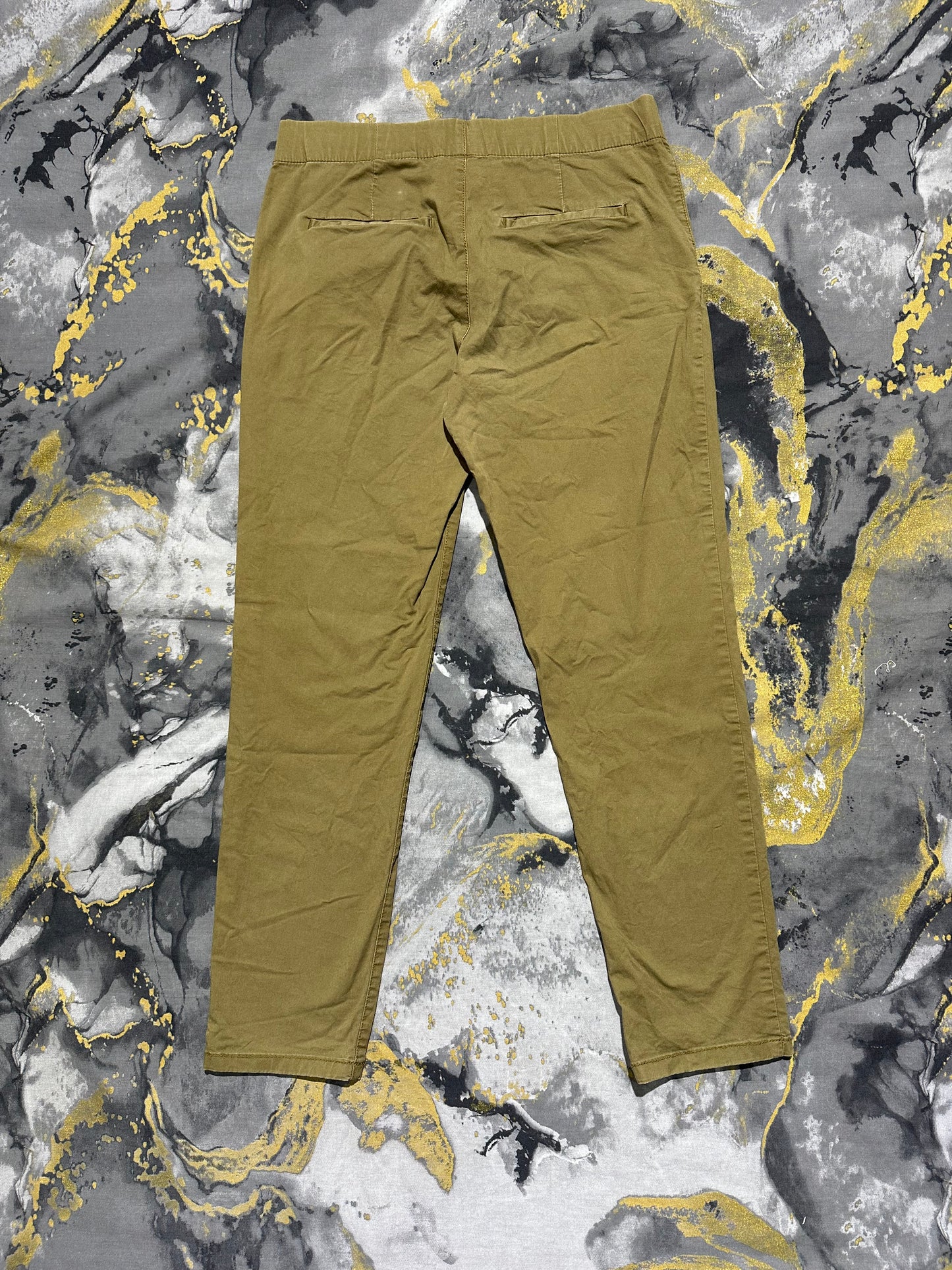 H&M Khaki Chino Soft Cotton Pants