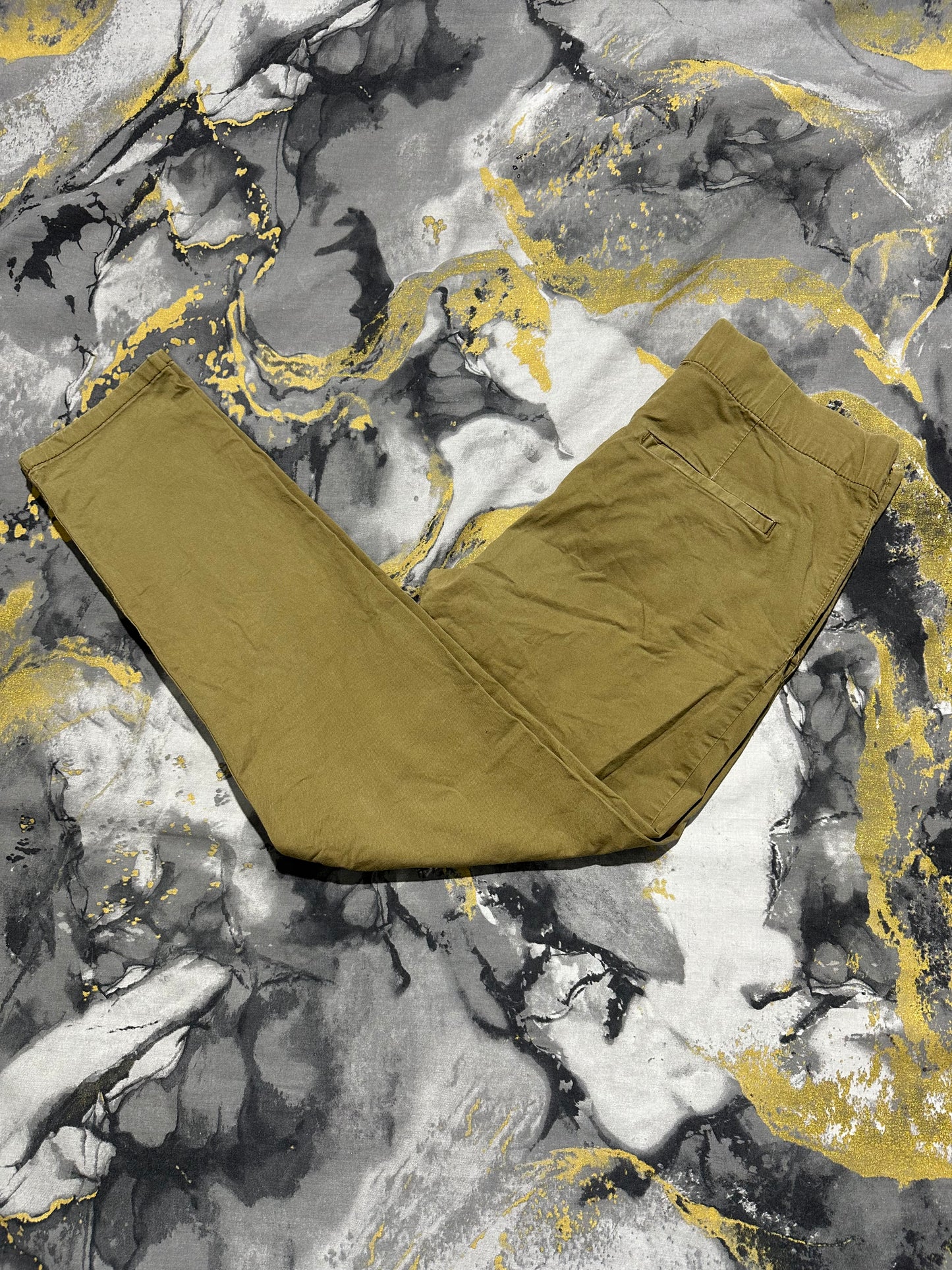 H&M Khaki Chino Soft Cotton Pants