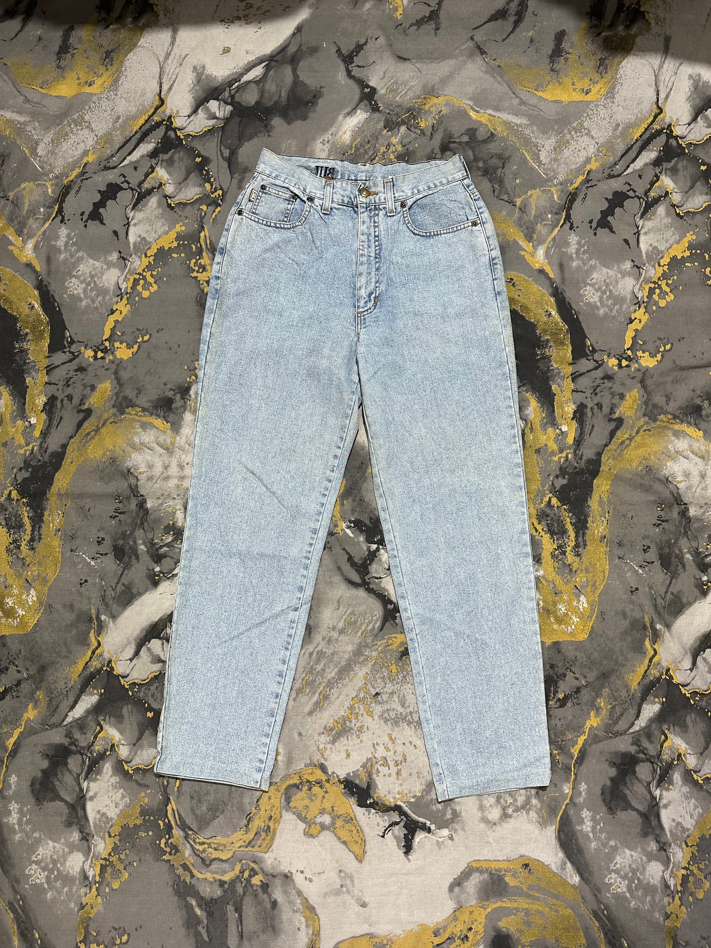 Italian Boot Cut Light Blue Denim Jeans (Made in Italy)