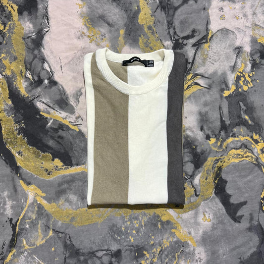 White Multi Striped Shirt