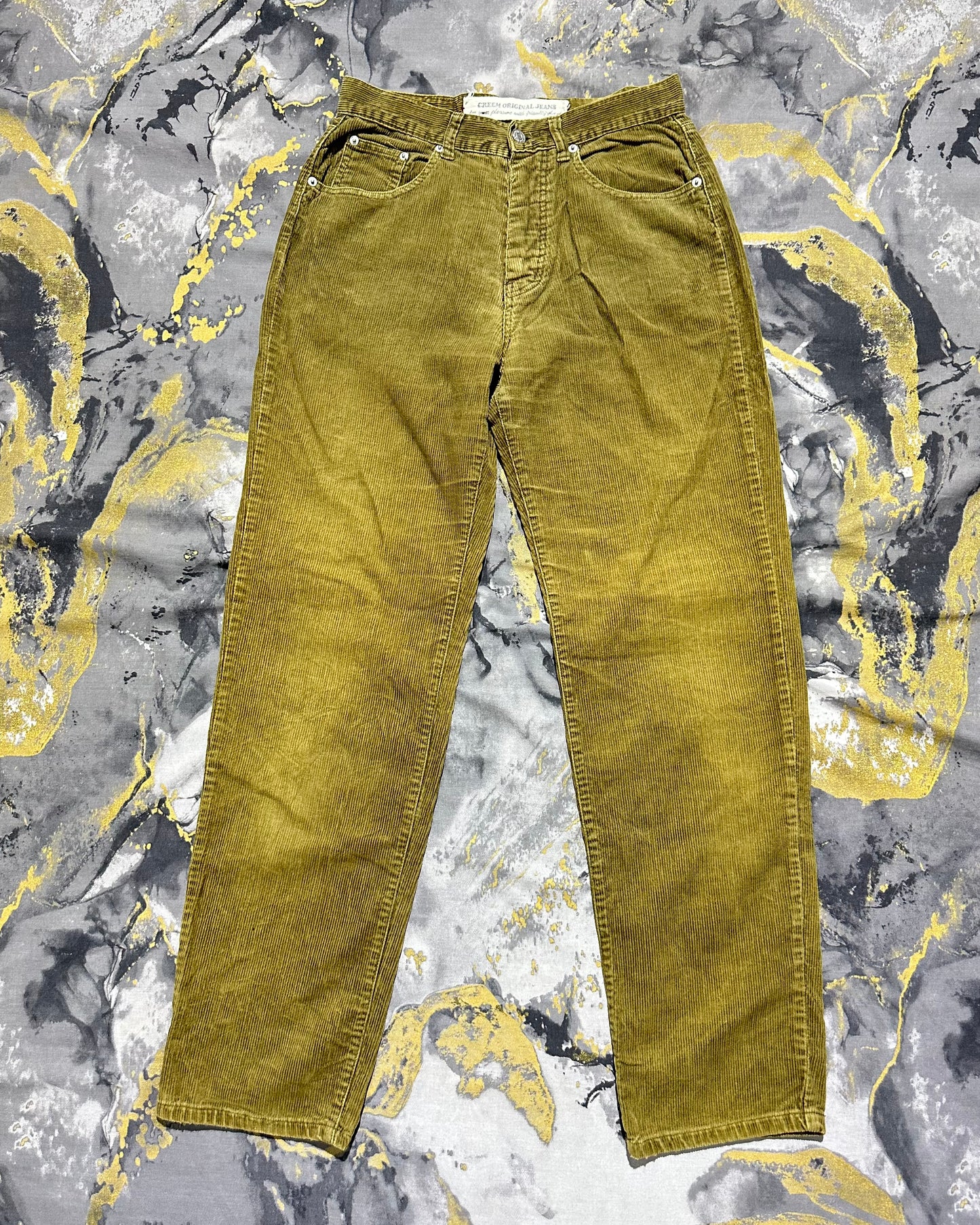 Dark Green Corduroy Pants