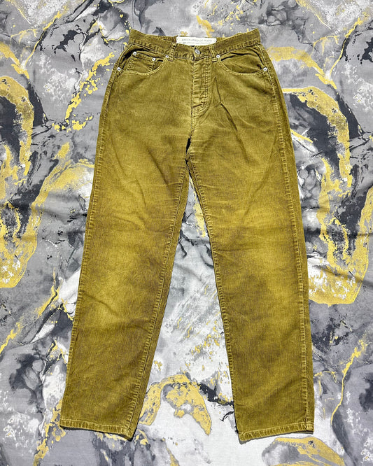 Dark Green Corduroy Pants