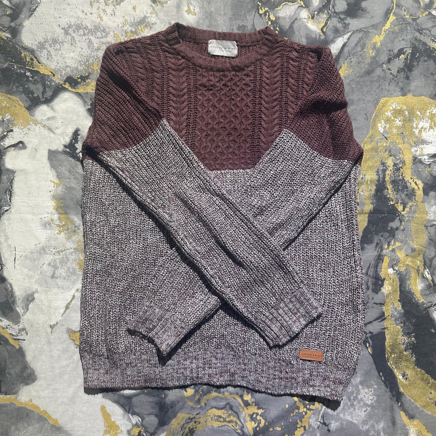 Maroon sweater