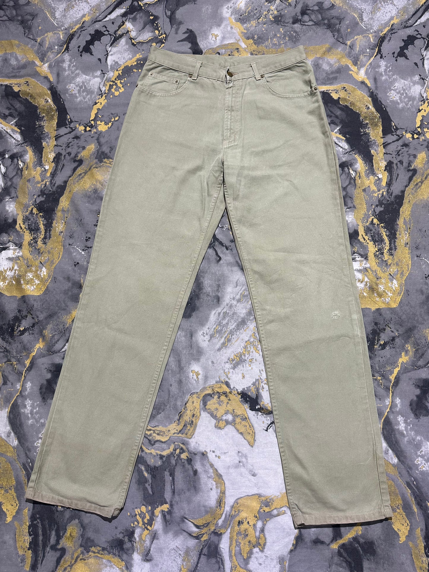 Bushman Olive Green Denim