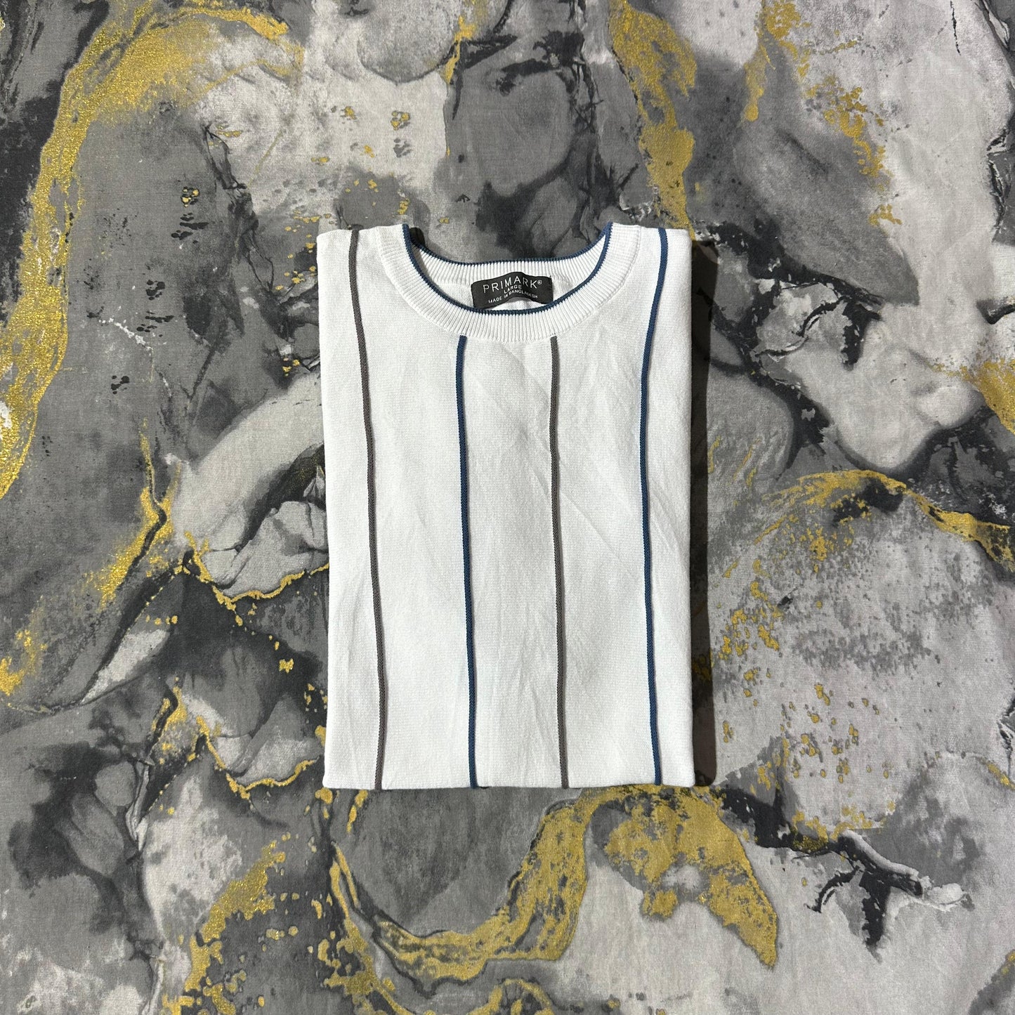White Striped T-Shirt