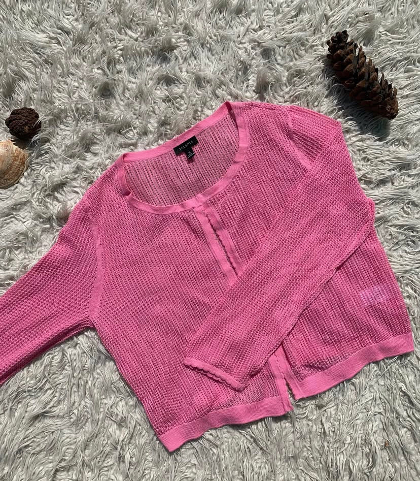 Pink Cardigan