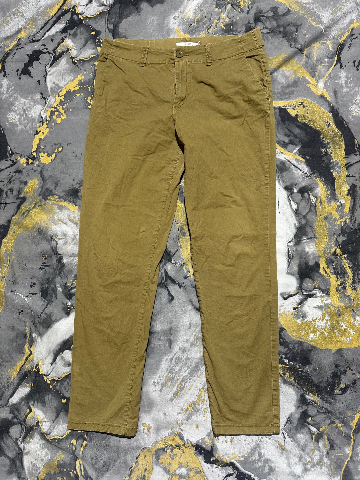 H&M Khaki Chino Soft Cotton Pants