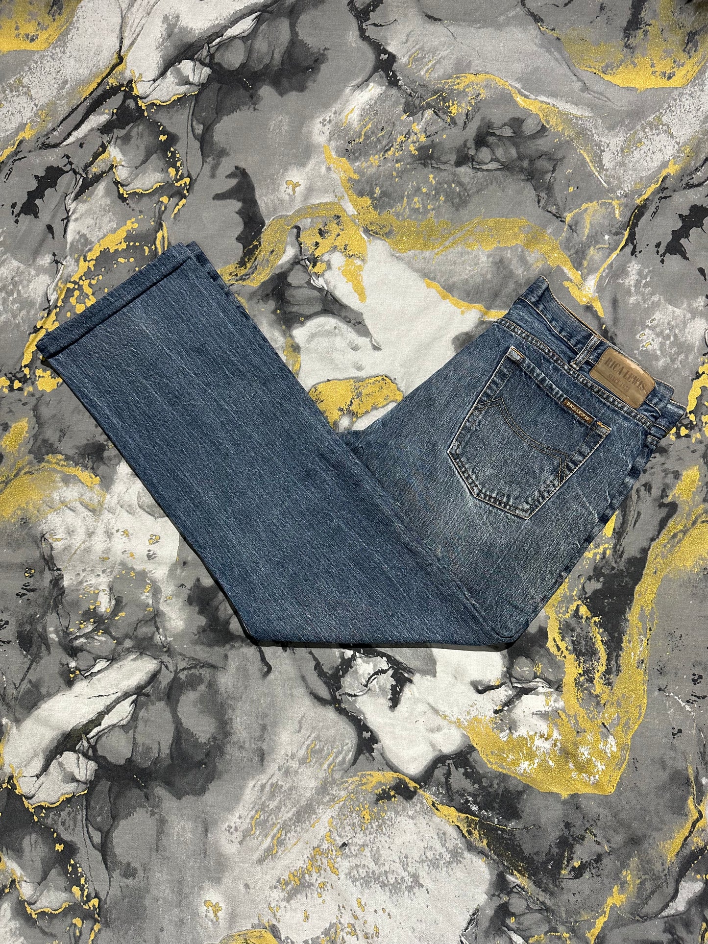 Rica Lewis Blue Black Denim