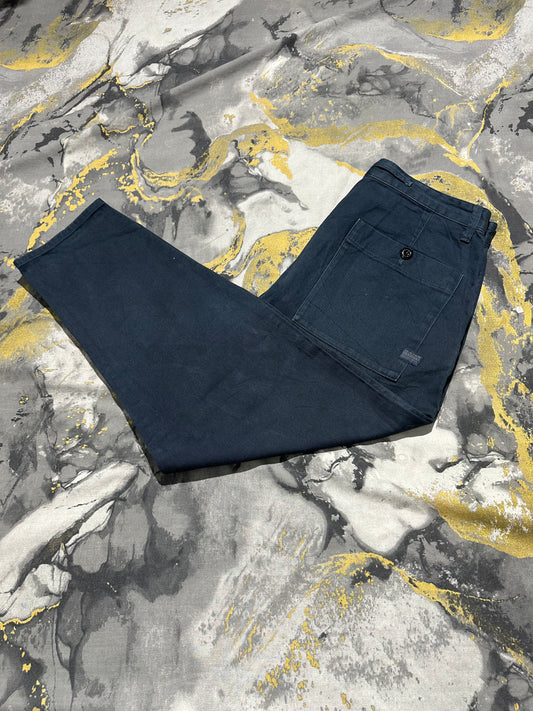 G-Star Aged Two Shaded Wide Legged Jeans