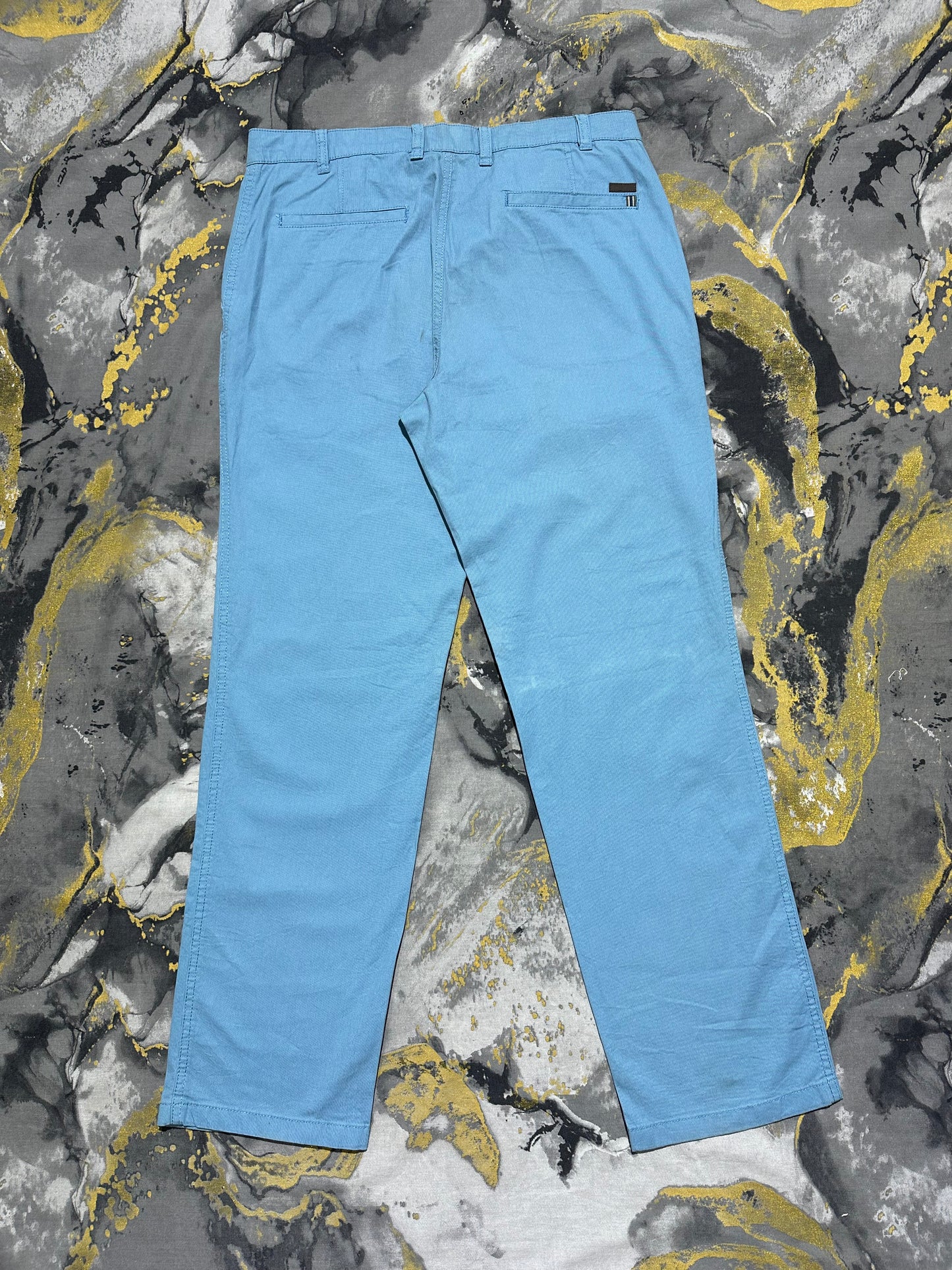 Premium Luxury Cotton Ice Blue Pants