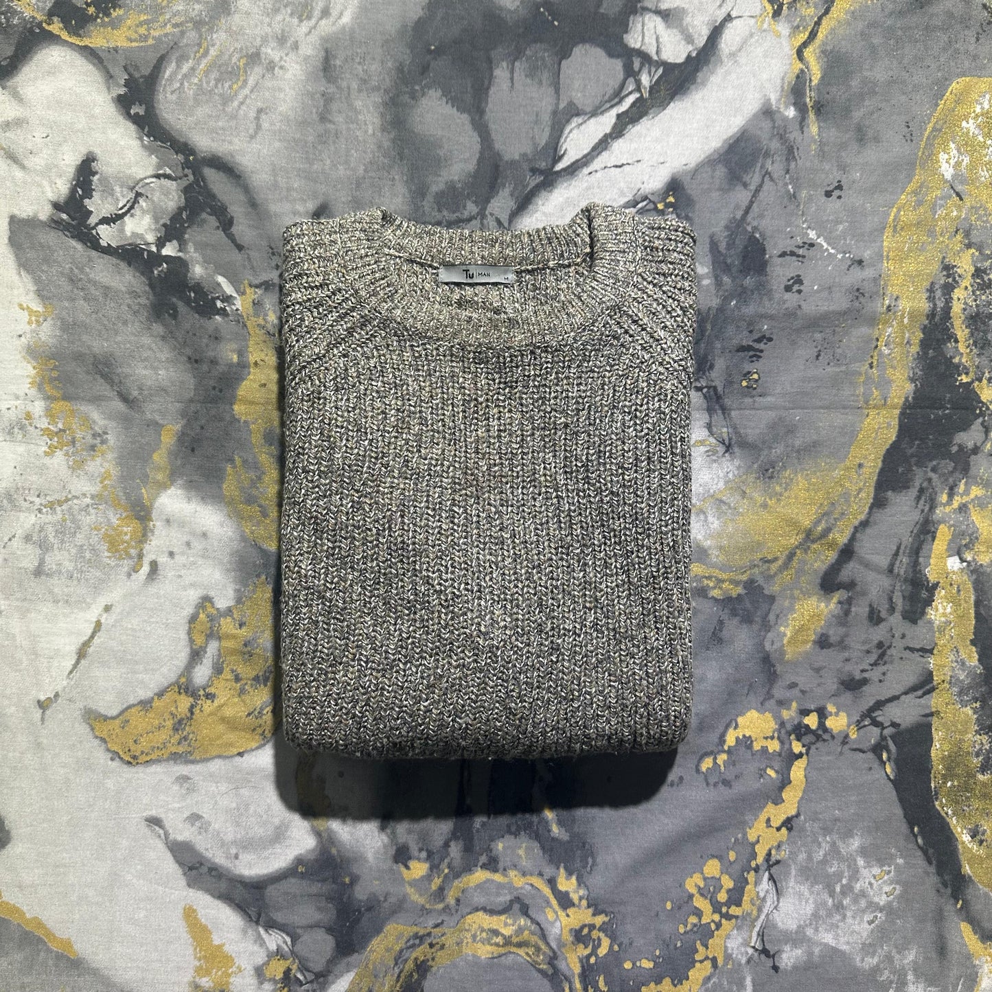 Grey Knitted Sweater