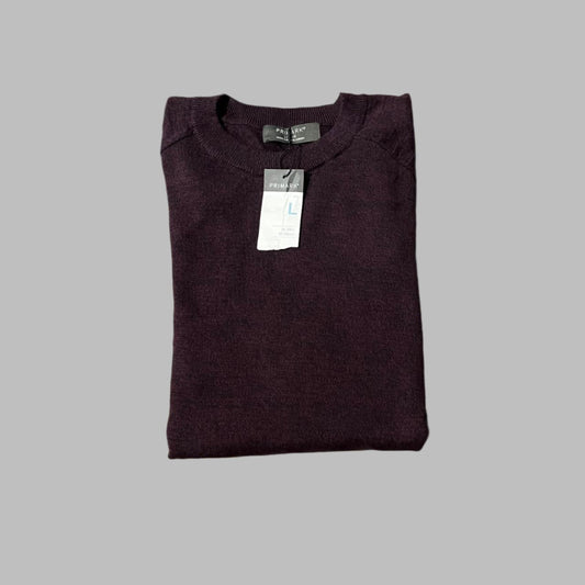 Large Purple Fine Cotton Sweater
