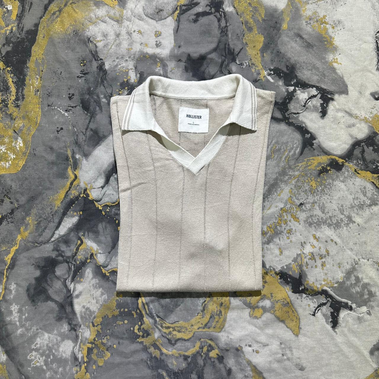 Hollister Soft Cotton Busan Collar Knitted Polo