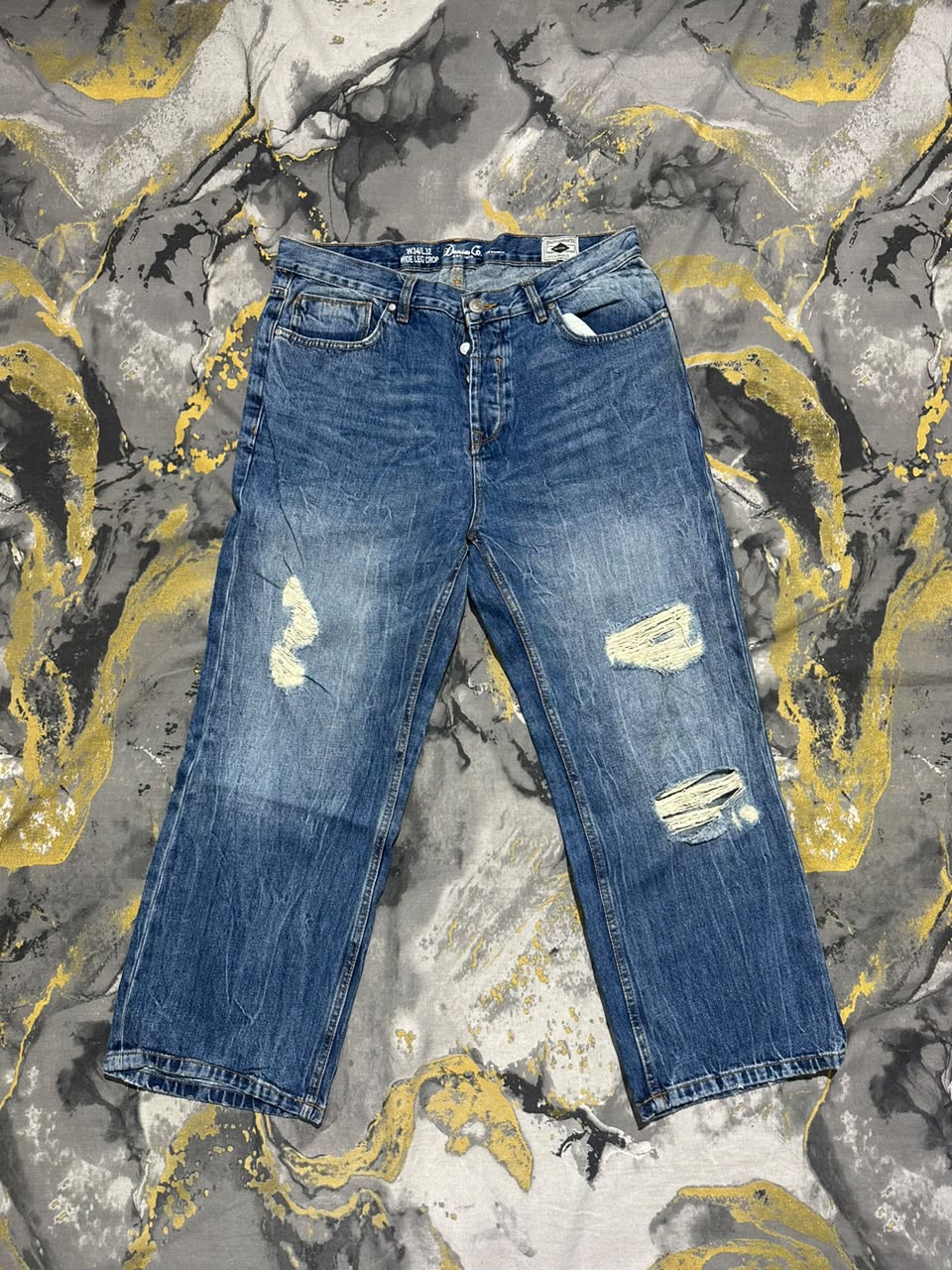 Blue Baggy Fit