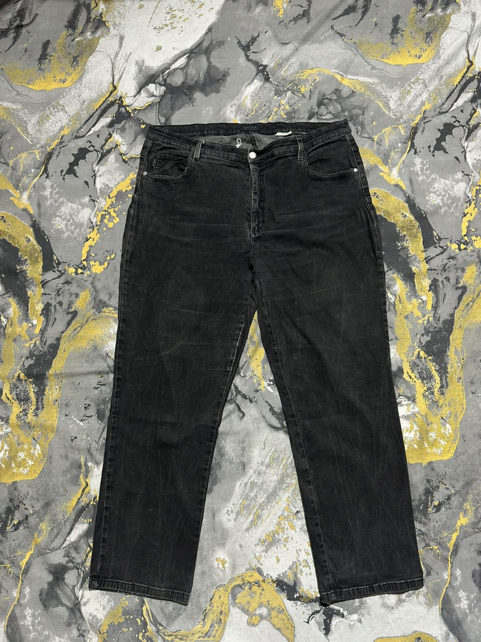 Black Jeans Baggy Straight