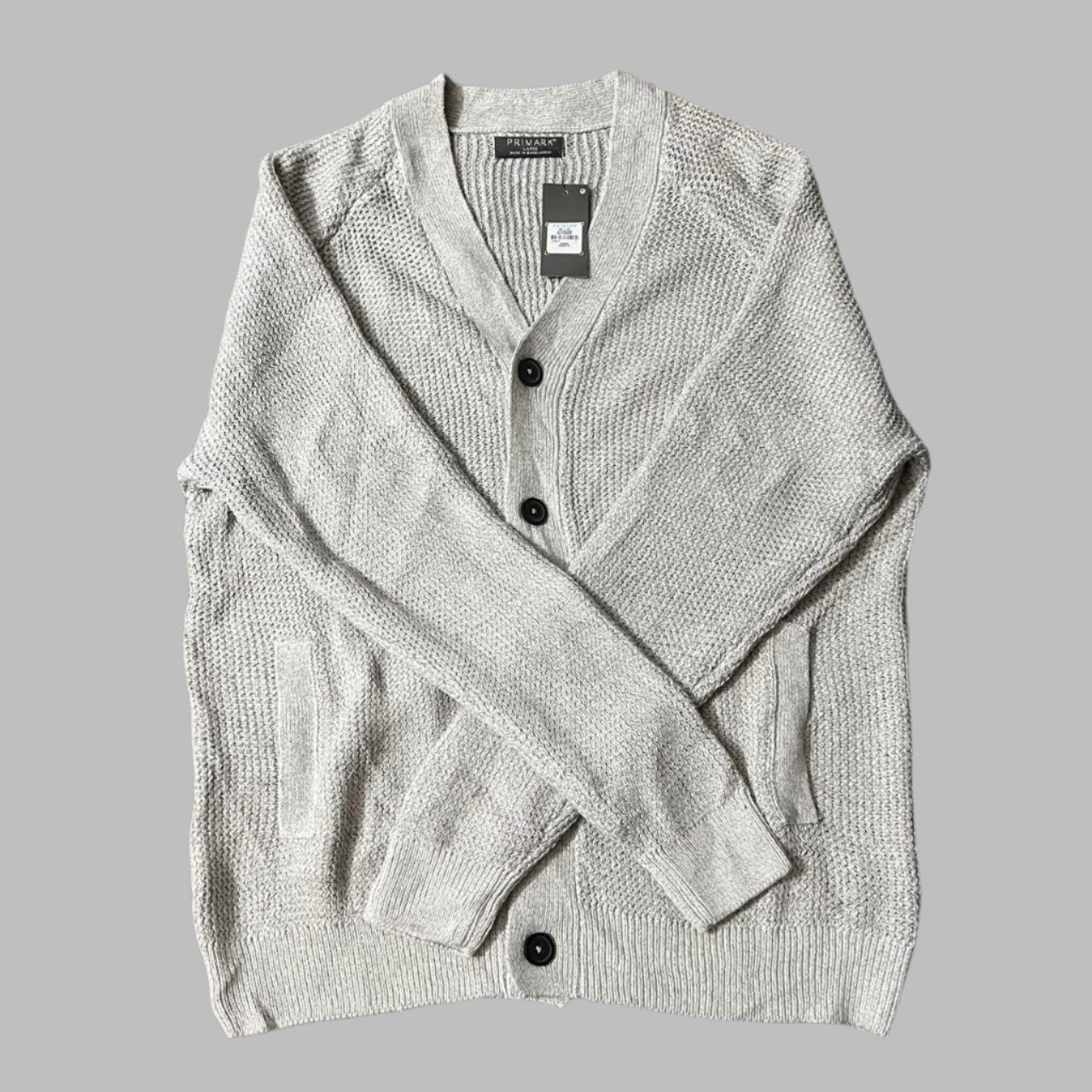 Large Buttoned Down Cardigan