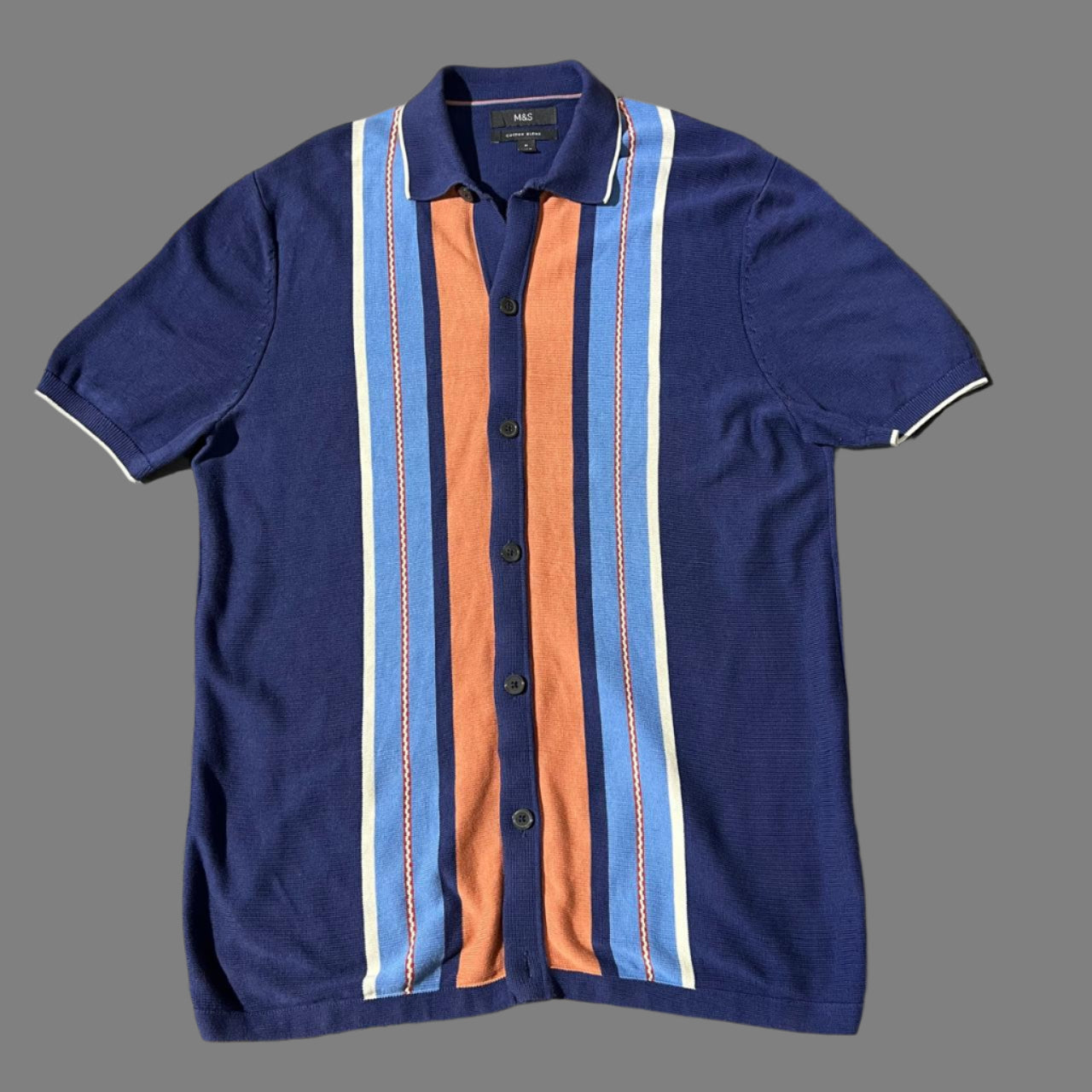Medium Buttoned Half Sleeves Polo