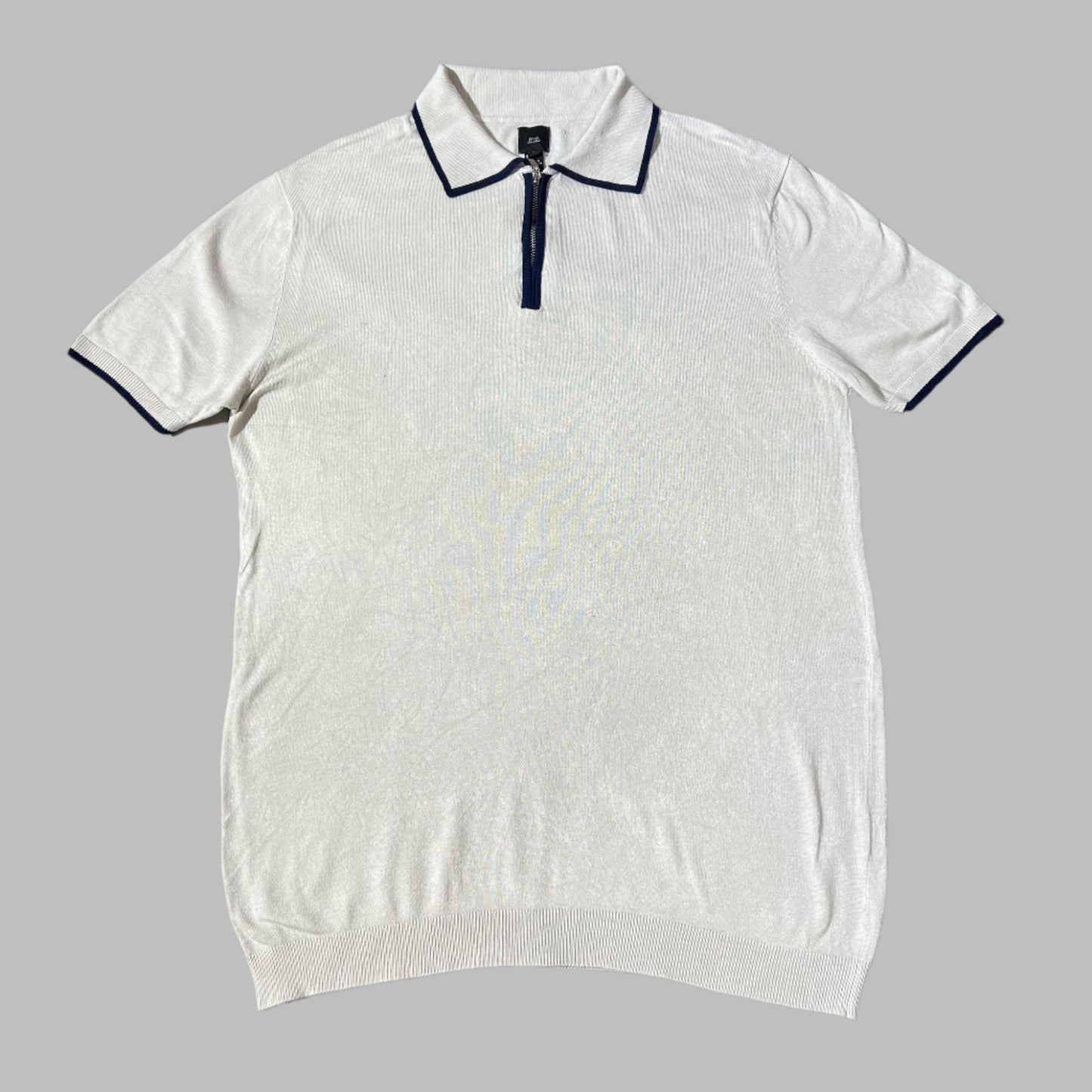 Skin Silk Blend Old Money Zipper Polo