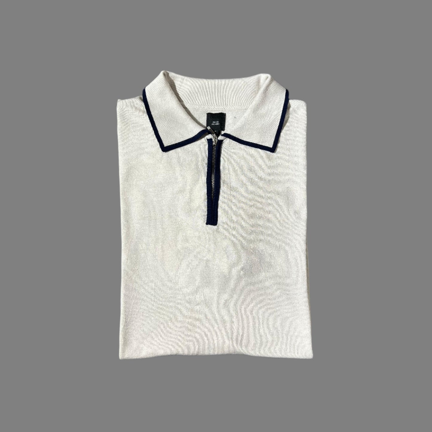 Skin Silk Blend Old Money Zipper Polo