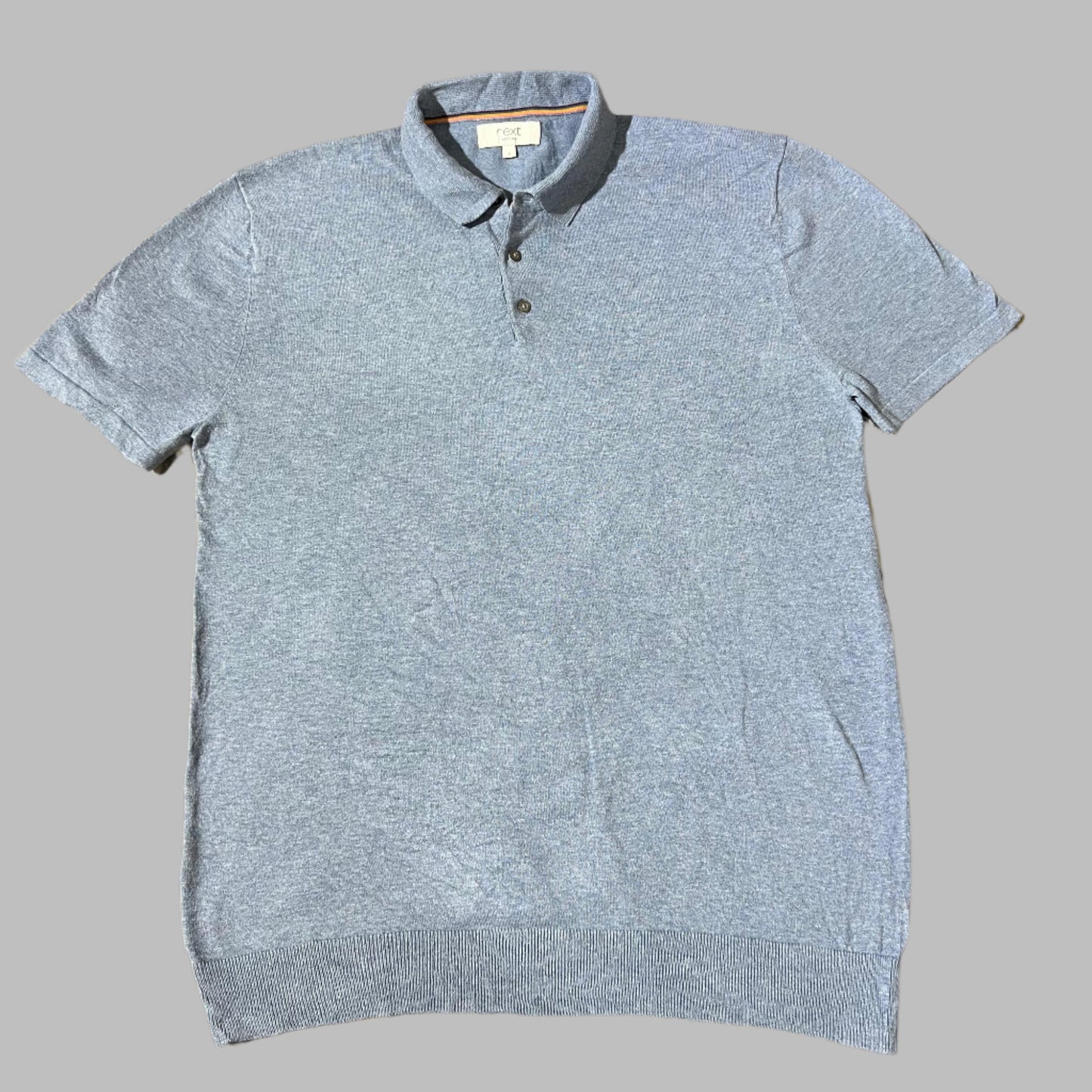 Blue Soft Cotton Rich Polo