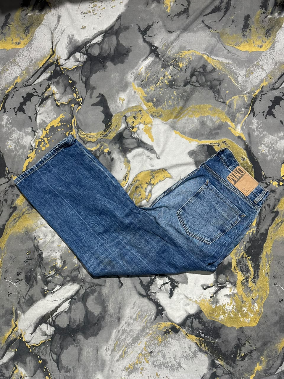 Blue Baggy Fit