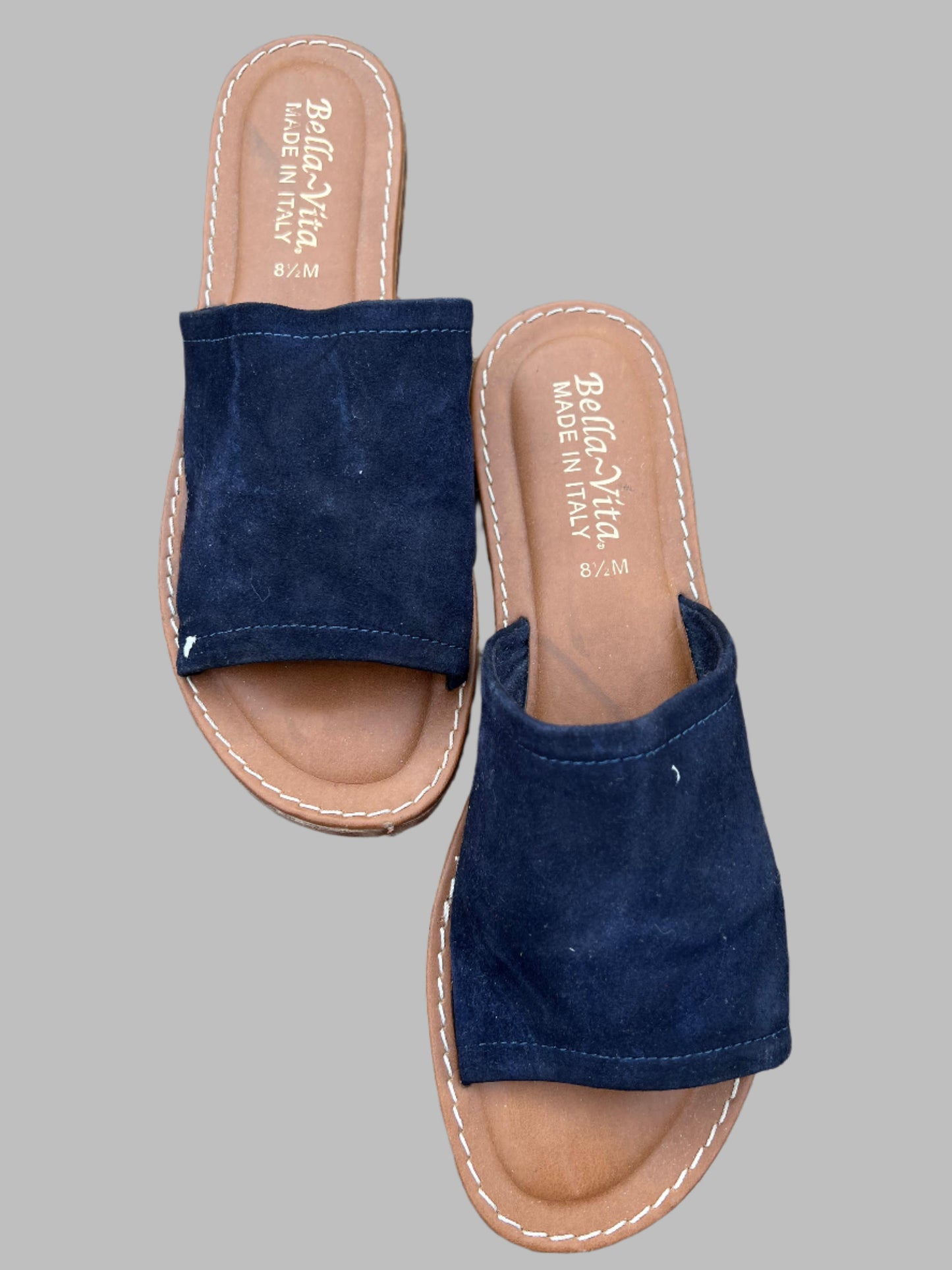 Blue Light Brown Slides